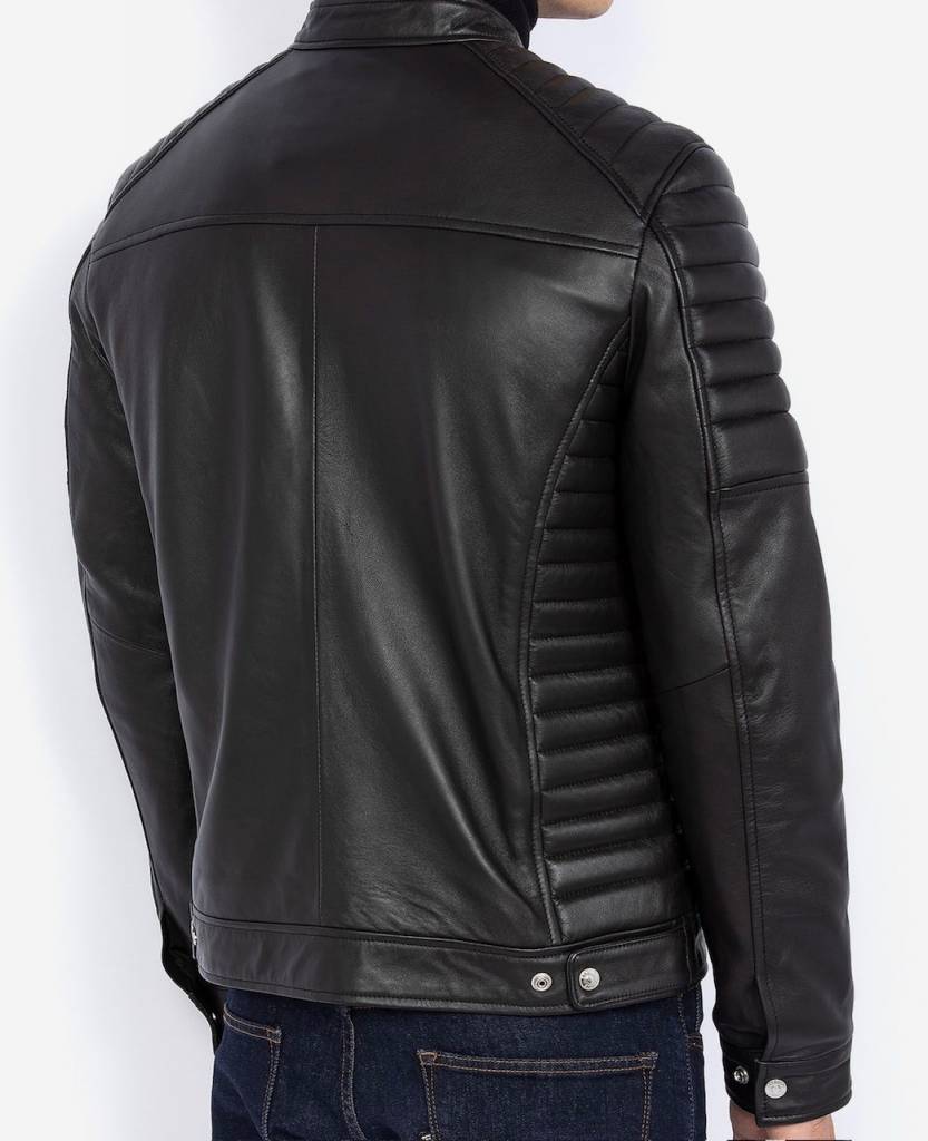 LCROCK BLOUSON CUIR BIKER SCHOTT