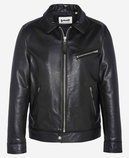 Promo BLOUSON CUIR VACHETTE SCHOTT LCMONTANA pas cher