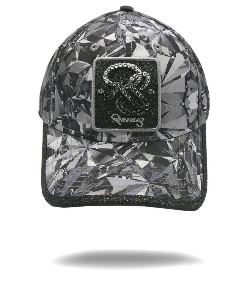 CASQUETTE FUSION PLATINE STRASS