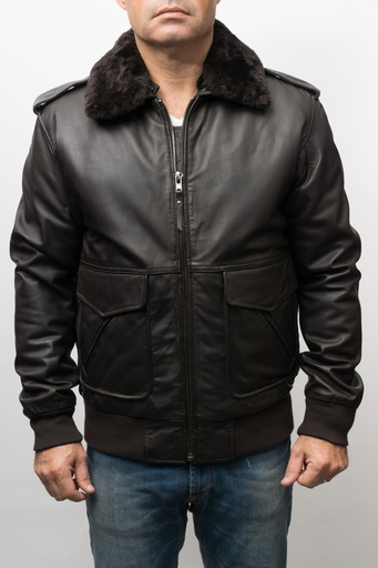 parka cuir homme mac douglas