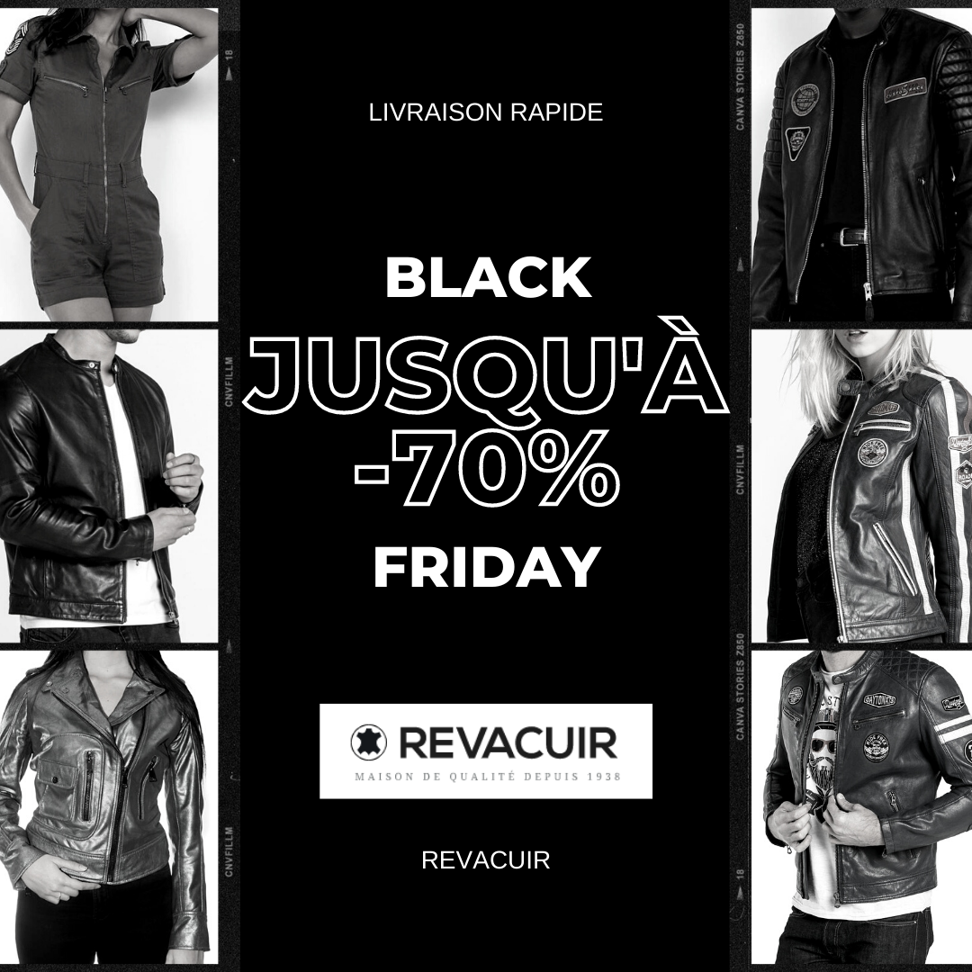 veste cuir black friday marseille