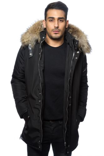 Veste homme Horspist Trader noir col naturel
