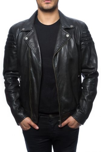 perfecto cuir en promo pour homme