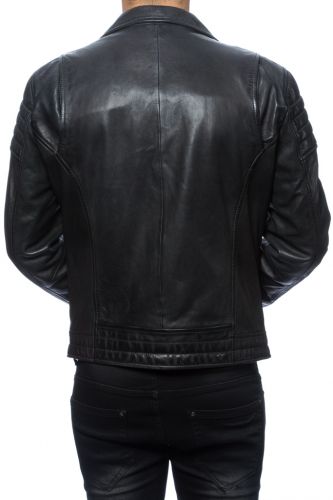Perfecto cuir homme Daytona Nams noir.