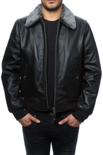 blouson pilote cuir pour homme