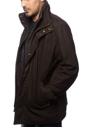 Veste cuir vachette fender premium Daytona Darwin marron.