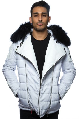 veste horspist blanche