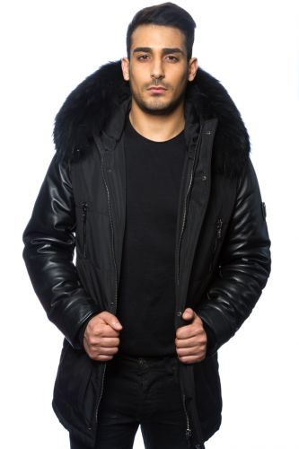 Veste Ventiuno E-777 Noir Col Noir