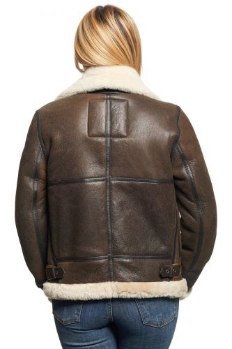 bombardier mouton pour femme