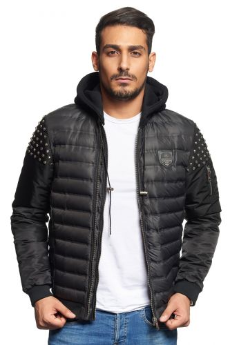Blouson Homme Horspist Powell-Omega noir.