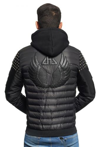 Blouson Homme Horspist Powell-Omega noir.