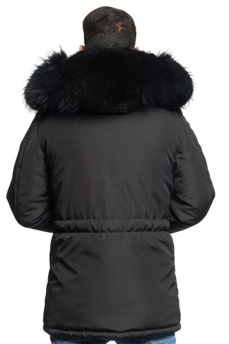 Veste Horspist Boss noir col noir.