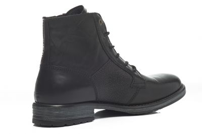 boots en cuir homme montante
