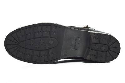 Chaussures homme en cuir Redskins Urty noir.