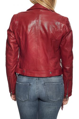 perfecto cuir rouge