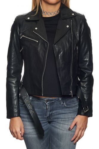 perfecto cuir agneau