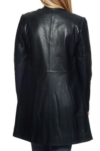 veste cuir agneau pour femme