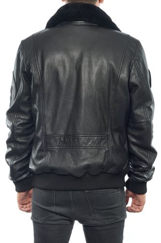 blouson cuir redskins ycon