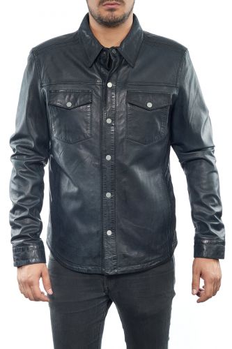 veste cuir blackskin