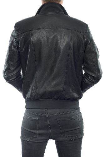 blouson cuir pour homme