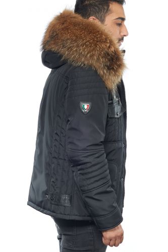 blouson ventiuno fourrure