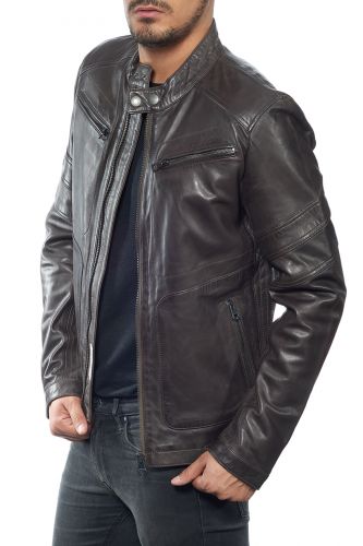 blouson cuir homme redskins