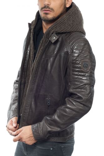 morrisson de redskins en cuir