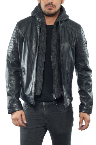 blouson cuir homme redskins