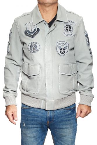 blouson cuir redskins perry
