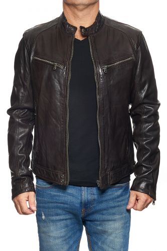 blouson cuir homme 