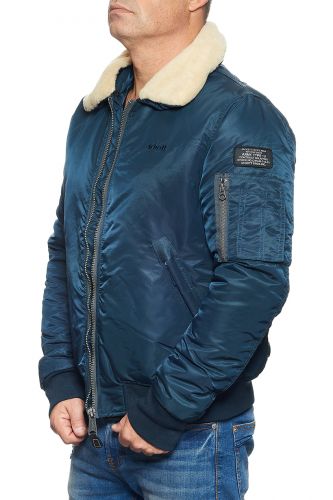 blouson pilote schott pour homme