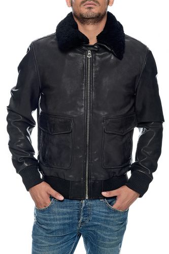 blouson cuir daytona pour homme