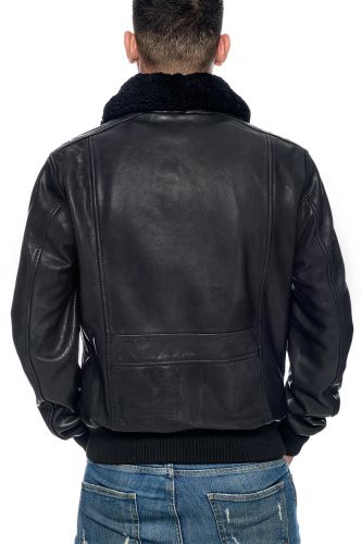 blouson en cuir pour homme en cuir de vachette daytona pour homme