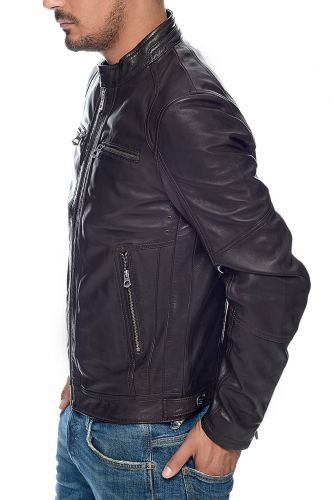 veste cuir daytona pour homme