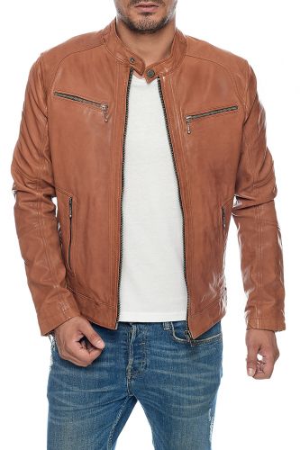 blouson cuir pour homme daytona modèle emerson