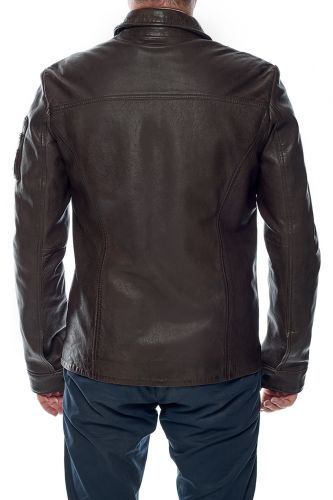 Blouson Redskins Homme Bering Bentley Chocolat.