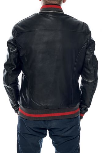 Blouson Redskins Homme Leto Stafford Black.