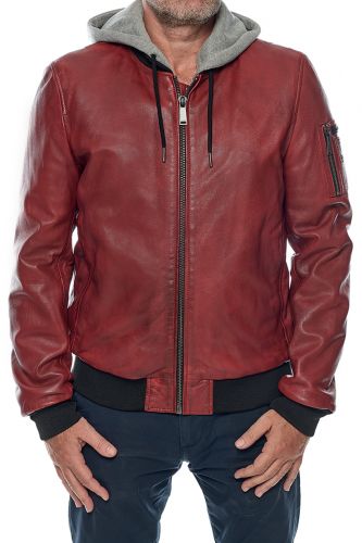 teddy en cuir redskins model sellers casting