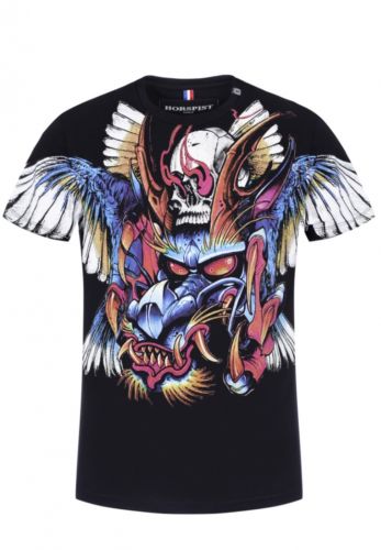 tee shirt horspist jeckyll noir