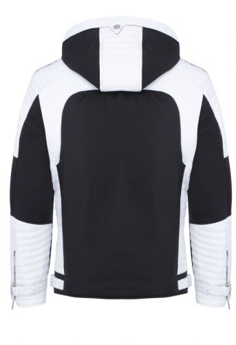 Blouson  Horspist Vegas Noir/Blanc col Argenté