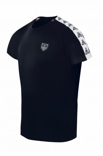 tee shirt horspist couture noir uni