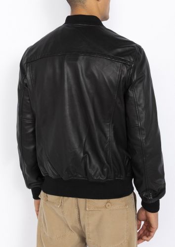 BOMBERS SCHOTT EN CUIR D4AGNEAU SOUPLE LE LC300LAMB