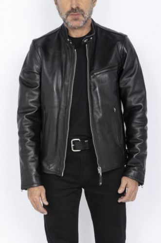 LC940D SCHOTT EN CUIR DE VACHETTE