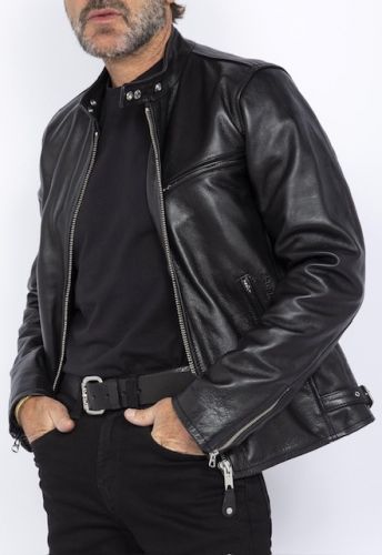 LC940D SCHOTT EN CUIR DE VACHETTE