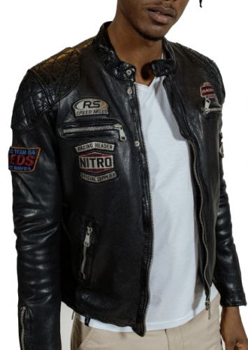 BLOUSON EN CUIR REDSKINS NITRO 