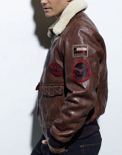 BLOUSON PILOTE DAYTONA MYTHIC AGNEAU COL AMOVIBLE