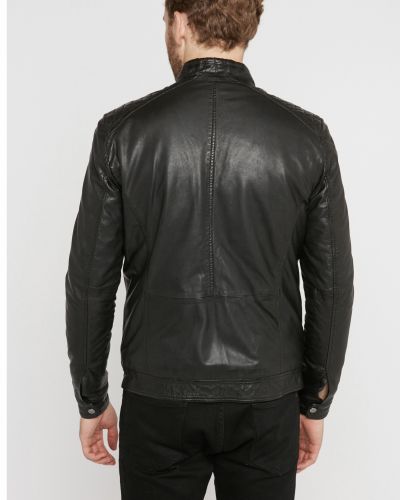 BLOUSON GIORGIO EN AGNEAU MODELE JOE NOIR