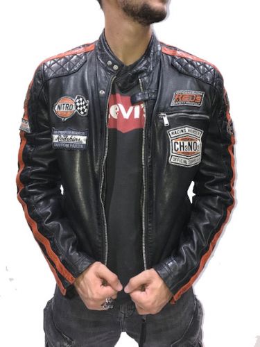 blouson homme moto redskins
