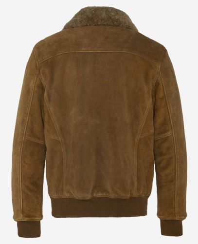 VESTE AVIATEUR SCHOTT SUEDE LC2410S