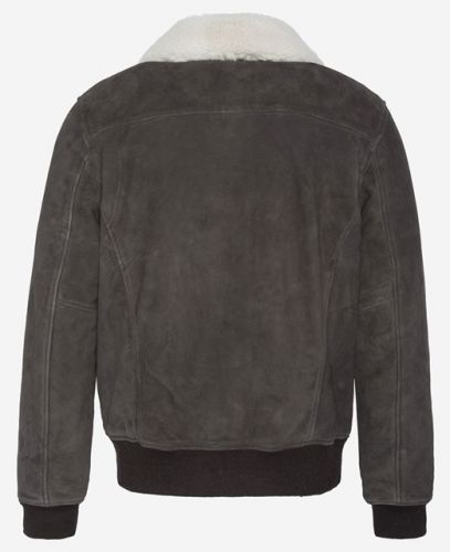 BLOUSON PILOTE SUEDE